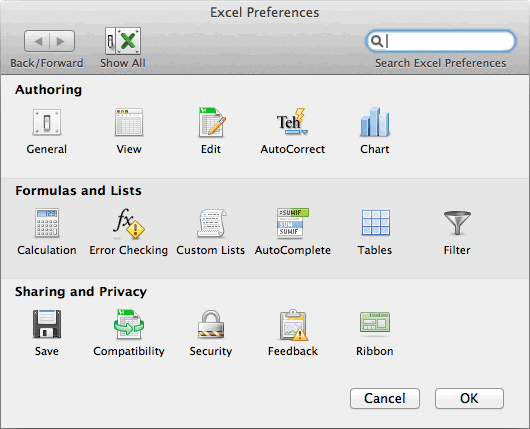 excel for mac power view